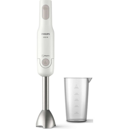 Philips Daily Collection ProMix Ραβδομπλέντερ με Ανοξείδωτη Ράβδο 650W Λευκό