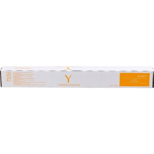 Triumph-Adler CK-8511 Γνήσιο Toner Laser Εκτυπωτή Κίτρινο 12000 Σελίδων (1T02L7AUT1)