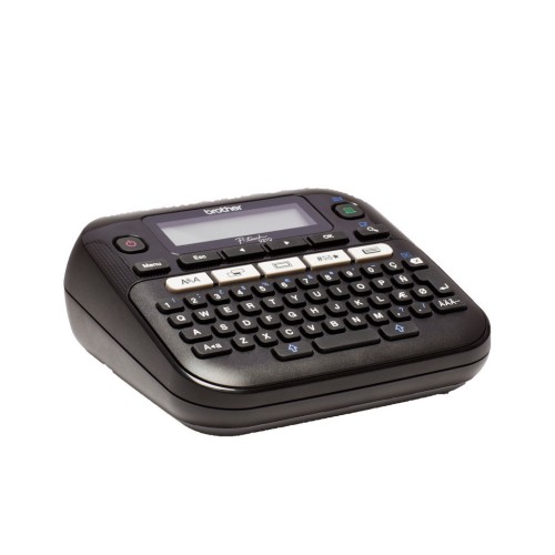 Brother P-Touch Ηλεκτρονικός Ετικετογράφος Χειρός σε Μαύρο Χρώμα PT-D210VP