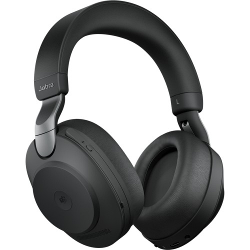 Jabra Evolve2 85 VOIP Headset Link380c MS Stereo Desk Stand Black (28599-999-889)