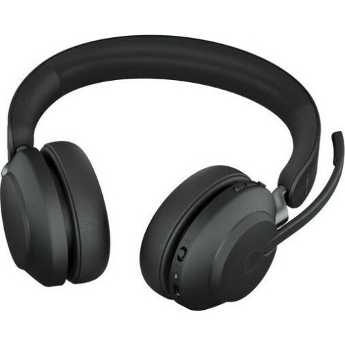 Jabra Evolve2 65 VOIP Headset Link380a UC Stereo Desk Stand Black (26599-989-989)