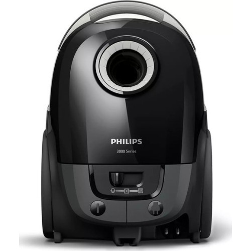 Philips 3000 Series Ηλεκτρική Σκούπα 900W με Σακούλα 3lt Μαύρη