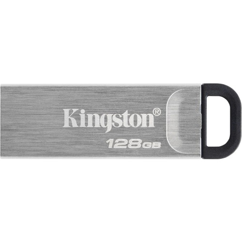 Kingston DataTraveler Kyson 128GB USB 3.2 Stick Ασημί