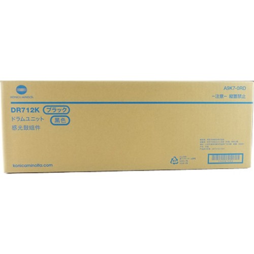 Konica Minolta DR-712K Γνήσιο Drum Laser Εκτυπωτή Μαύρο