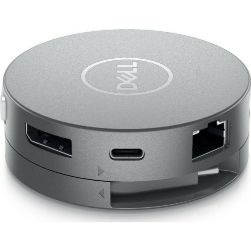 Dell DA310 USB-C Docking Station με HDMI/DisplayPort 4K PD Ethernet Ασημί
