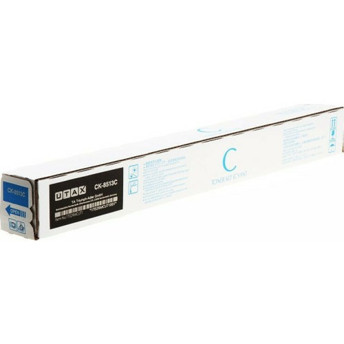 Utax CK-8513C Γνήσιο Toner Laser Εκτυπωτή Κυανό 20000 Σελίδων (1T02RMCUT0)