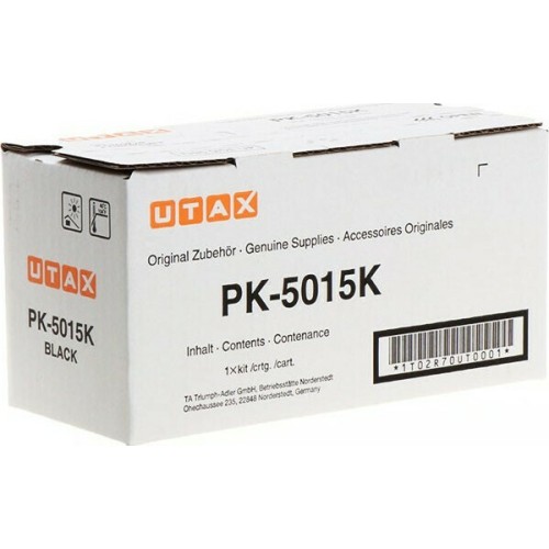 Utax PK-5015K Γνήσιο Toner Laser Εκτυπωτή Μαύρο 4000 Σελίδων (1T02R70UT0)