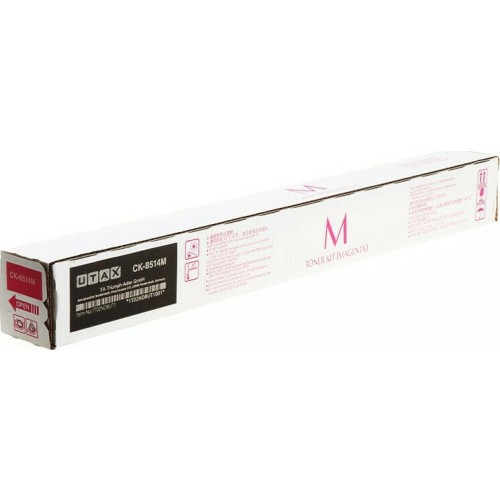 Utax CK-8514M Γνήσιο Toner Laser Εκτυπωτή Ματζέντα 30000 Σελίδων 1T02NDBUT0