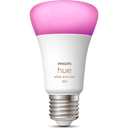 Philips Smart Λάμπα LED 9W για Ντουί E27 και Σχήμα A60 RGBW 1100lm Dimmable 929002468801