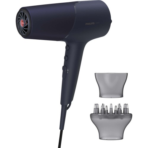 Philips Series 5000 Ionic Πιστολάκι Μαλλιών με Φυσούνα 2300W Dark Blue BHD510/00