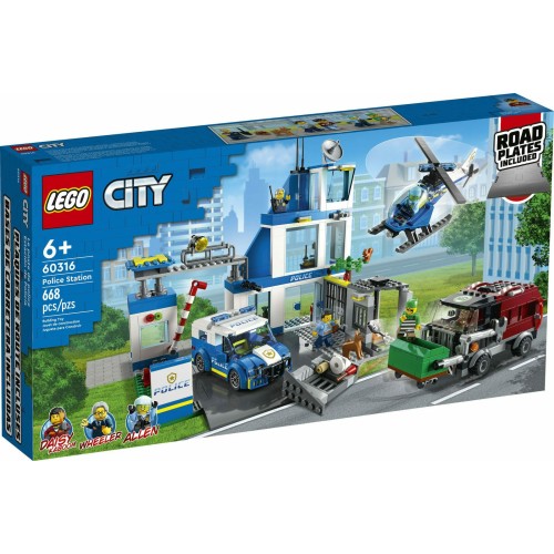 LEGO City Police Station για 6+ Ετών 668τμχ 60316