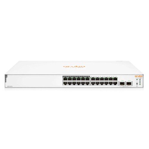 Aruba Instant On 1830 24G 12p Class4 PoE 2SFP 195W Managed L2 / L3 PoE+ Switch με 24 Θύρες Gigabit (1Gbps) Ethernet και 2 SFP Θύρες