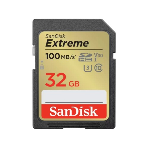 Sandisk Extreme SDHC 32GB U3 V30 UHS-I 100MB/s