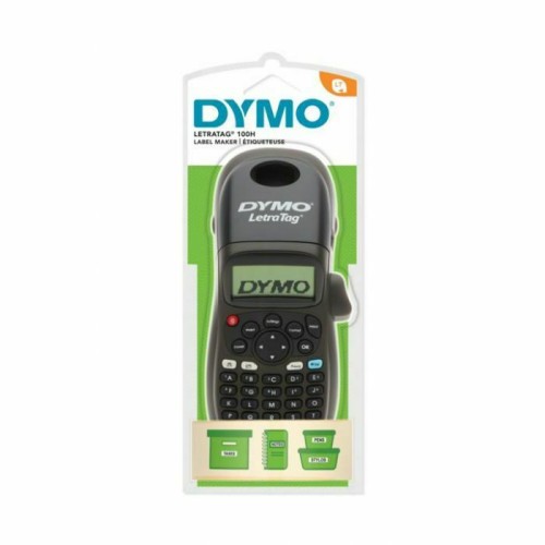 Dymo LetraTag LT-100 H Ηλεκτρονικός Ετικετογράφος Χειρός σε Μαύρο Χρώμα 2174575