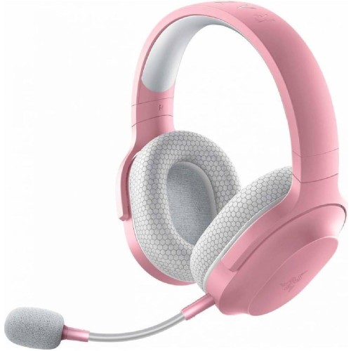 Razer Barracuda X Ασύρματο Over Ear Gaming Headset με σύνδεση 3.5mm / USB / Bluetooth Quartz for PC