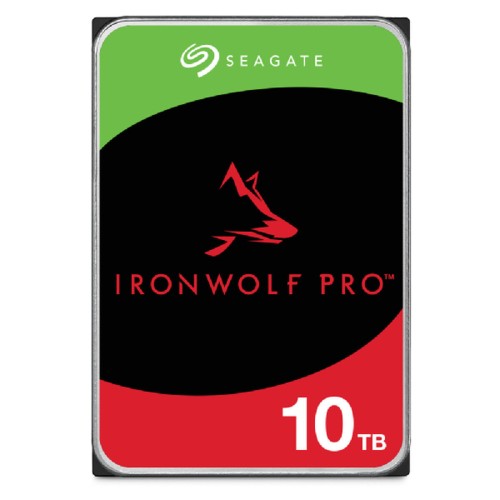 Seagate Ironwolf Pro 10TB HDD Σκληρός Δίσκος 3.5" SATA III 7200rpm με 256MB Cache για NAS ST10000NT001