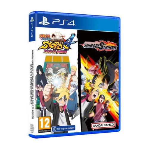 Naruto Shippuden Ultimate Ninja Storm 4 Road to Boruto + Naruto to Boruto Shinobi Striker PS4 Game