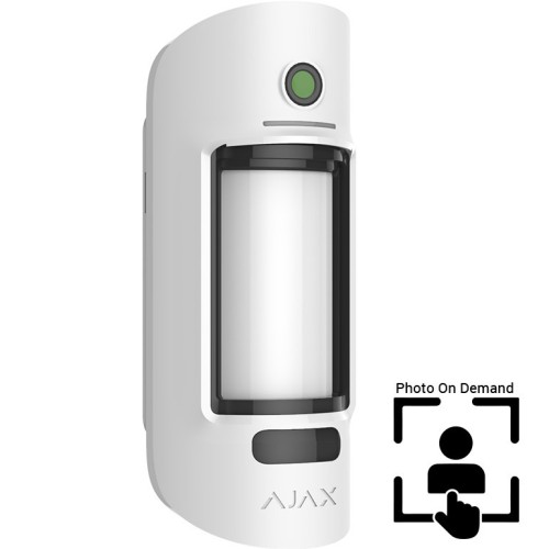 Ajax Systems MotionCam Outdoor (PhOD) PET Ασύρματος Αισθητήρας Κίνησης Υπερύθρων 105° Εμβέλειας 15m με Antimasking