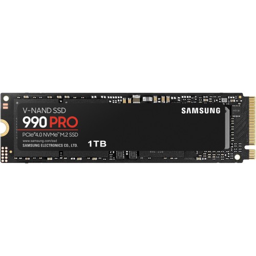 Samsung 990 PRO SSD 1TB τύπου M.2 με σύνδεση PCI Express 4.0 (PS5 Compatible) MZ-V9P1T0BW