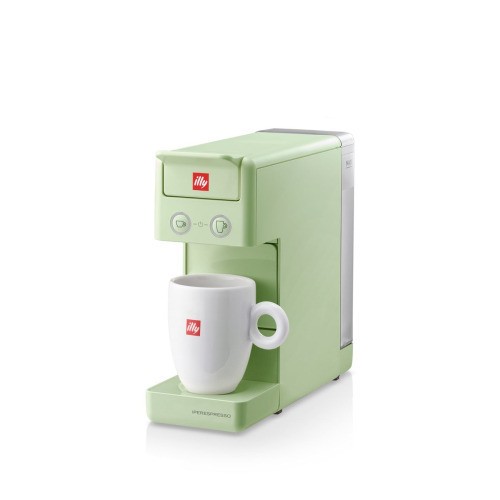 Illy Y3.3 Iperespresso Καφετιέρα για Κάψουλες Iperespresso Πίεσης 19bar Light Green