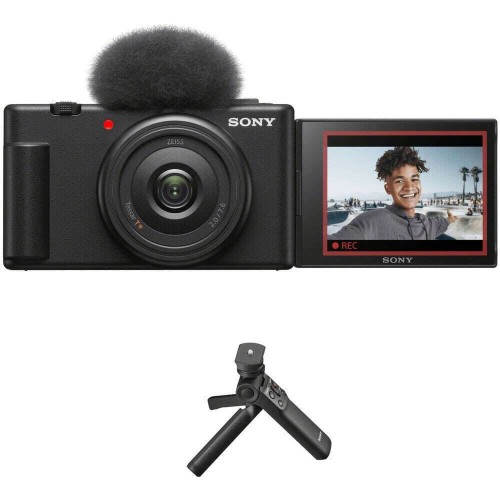 Sony ZV-1F Compact Φωτογραφική Μηχανή 20.1MP με Οθόνη 3" και Ανάλυση Video 4K UHD Μαύρη