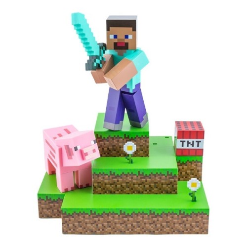 Paladone Παιδικό Διακοσμητικό Φωτιστικό Minecraft Πολύχρωμο 25x23x30εκ.