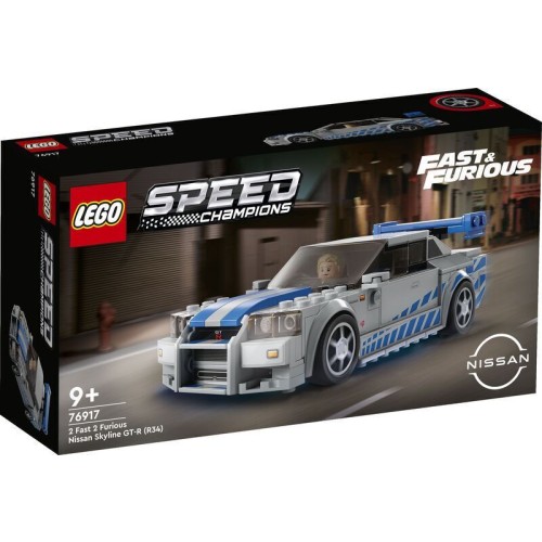 LEGO Speed Champions 2 Fast 2 Furious Nissan Skyline GT-R (R34) για 9+ Ετών 76917