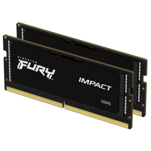 Kingston Fury Impact DDR5 64GB RAM με 2x32GB Modules και Ταχύτητα 5600 για Laptop