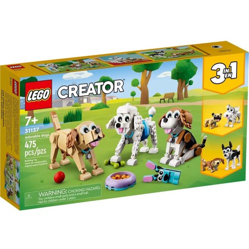 LEGO Creator Adorable Dogs για 7+ Ετών 31137