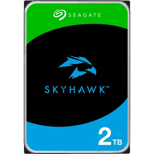 Seagate SkyHawk +Rescue 2TB HDD Σκληρός Δίσκος 3.5" SATA III με 256MB Cache για Desktop / Καταγραφικό
