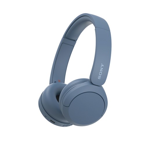 Sony WH-CH520 Ασύρματα / Ενσύρματα On Ear Ακουστικά με 50 ώρες Λειτουργίας και Quick Charge Μπλε