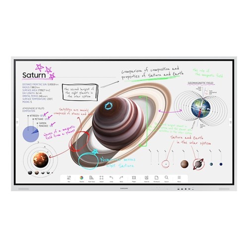 Samsung Flip Pro WM75B Public Display LCD VA 4K UHD 75" με Οθόνη Αφής