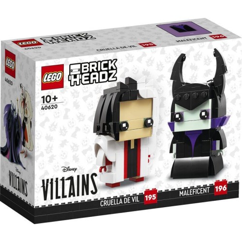 LEGO Brick Headz Cruela & Maleficent για 10+ Ετών 320τμχ 40620