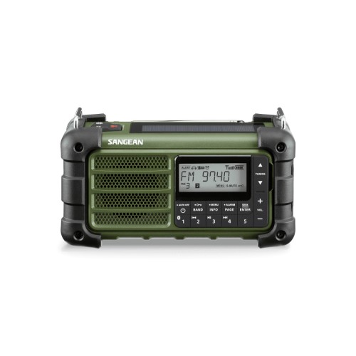 Sangean MMR-99 Φορητό Ραδιόφωνο Ηλιακό DAB Πράσινο