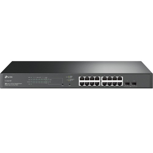 TP-LINK TL-SG2218P v1 Managed L3 PoE+ Switch με 16 Θύρες Gigabit (1Gbps) Ethernet και 2 SFP Θύρες