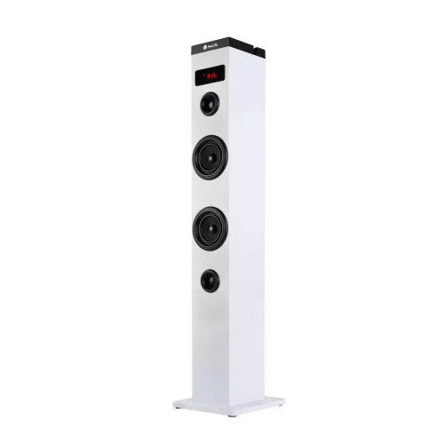NGS Sky Charm Αυτοενισχυόμενο Ηχείο με Bluetooth 50W (Τεμάχιο) Λευκό