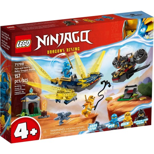 LEGO Ninjago Nya & Arin's Baby Dragon Battle για 4+ Ετών 157τμχ 71798