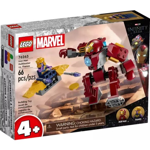LEGO Marvel Iron Man Hulkbuster vs. Thanos για 4+ Ετών 76263
