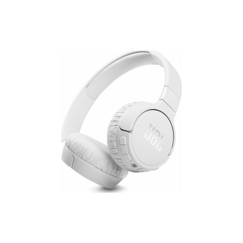 JBL Tune 670NC Ασύρματα / Ενσύρματα On Ear Ακουστικά με 70 ώρες Λειτουργίας και Quick Charge Λευκά