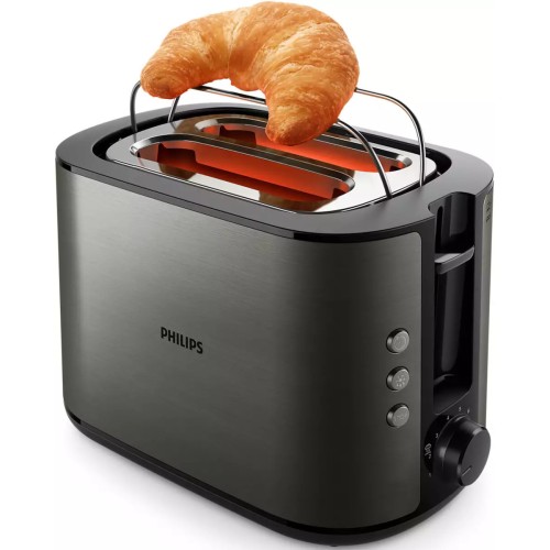 Philips Viva Collection HD2651/80 Φρυγανιέρα 2 Θέσεων 950W Μαύρη