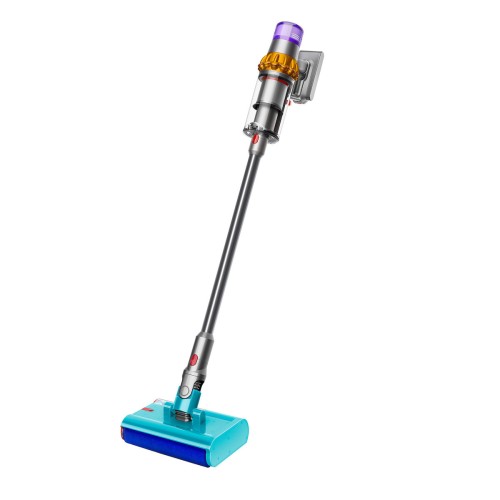 Dyson V15s Detect Submarine Επαναφορτιζόμενη Σκούπα 2 σε 1 Stick & Χειρός Yellow / Iron / Nickel
