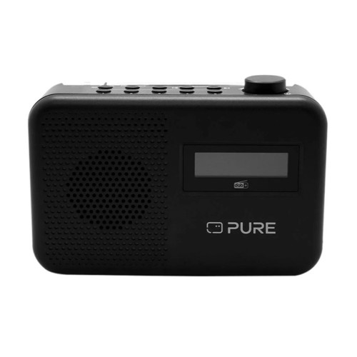 Pure Elan One 2 Φορητό Ραδιόφωνο Ρεύματος / Μπαταρίας DAB+ με Bluetooth Μαύρο