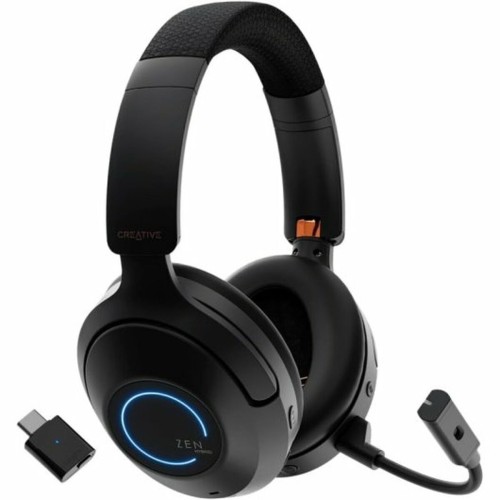 Creative Zen Hybrid Pro Classic Ασύρματα Over Ear Multimedia Ακουστικά με μικρόφωνο και σύνδεση USB-C / USB-A / Bluetooth