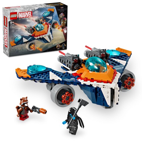 LEGO Marvel Rocket's Warbird Vs. Ronan για 8+ Ετών 290τμχ 76278