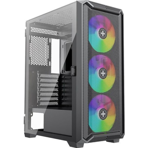 Xilence Xilent Blade II ARGB XG161 Gaming Midi Tower Κουτί Υπολογιστή με Πλαϊνό Παράθυρο Μαύρο
