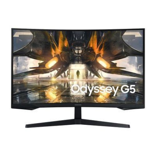 Samsung Odyssey G5 G55C VA HDR Curved Gaming Monitor 32" QHD 2560x1440 165Hz με Χρόνο Απόκρισης 1ms GTG