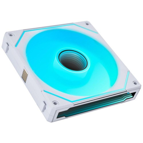 Lian Li UNI FAN SL-INF Reverse Blade Case Fan 140mm (72.7cfm) με ARGB Φωτισμό και Σύνδεση 4-Pin PWM Λευκό