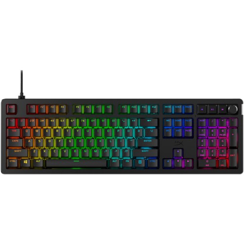 HyperX Alloy Rise Gaming Πληκτρολόγιο με HyperX Red διακόπτες και RGB φωτισμό (Αγγλικό US)