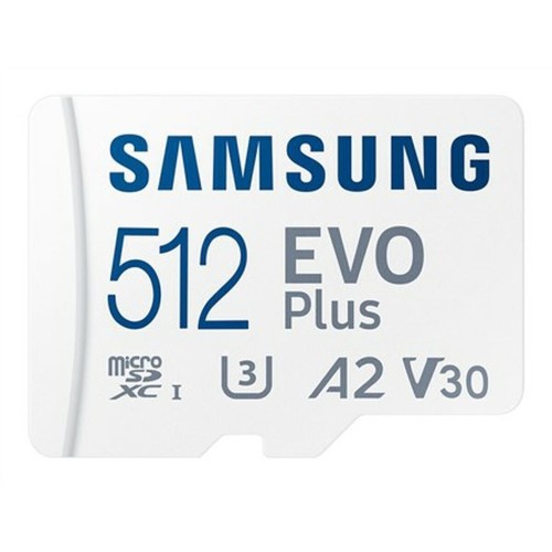 Samsung Evo Plus microSDXC 512GB U3 V30 A2 UHS-I 90MB/s με αντάπτορα