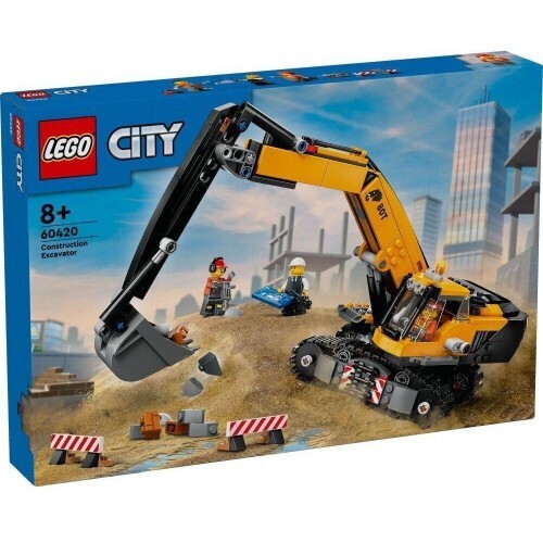 LEGO City Yellow Construction Excavator για 8+ Ετών 633τμχ 60420